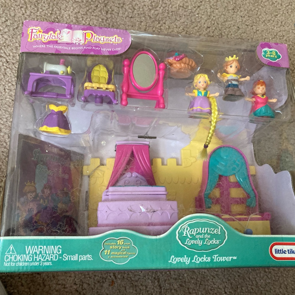 Little Tikes Princess Play Set Rapunzel brand new in box